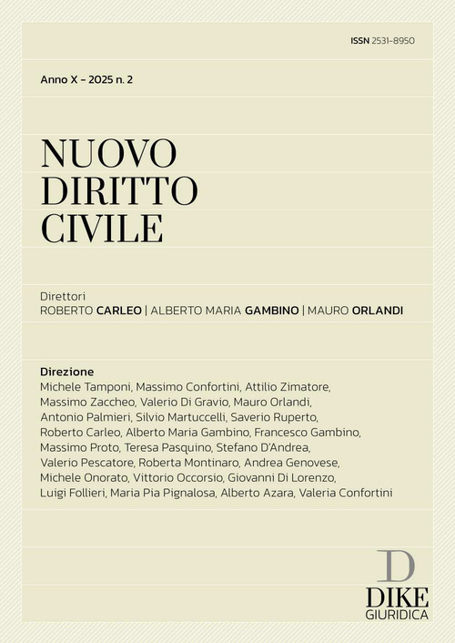 Nuovo diritto civile. Vol. 2