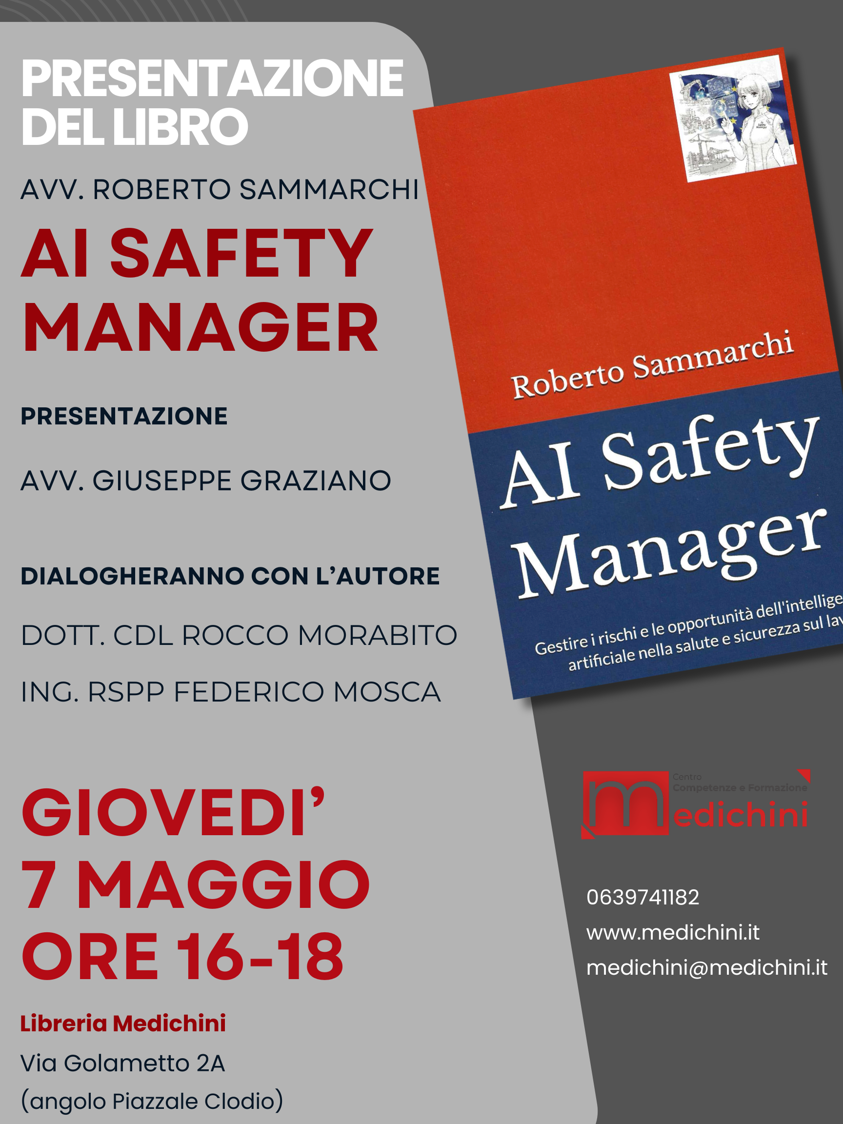 Ai Safety Manager – presentazione libro Avv. Sammarchi