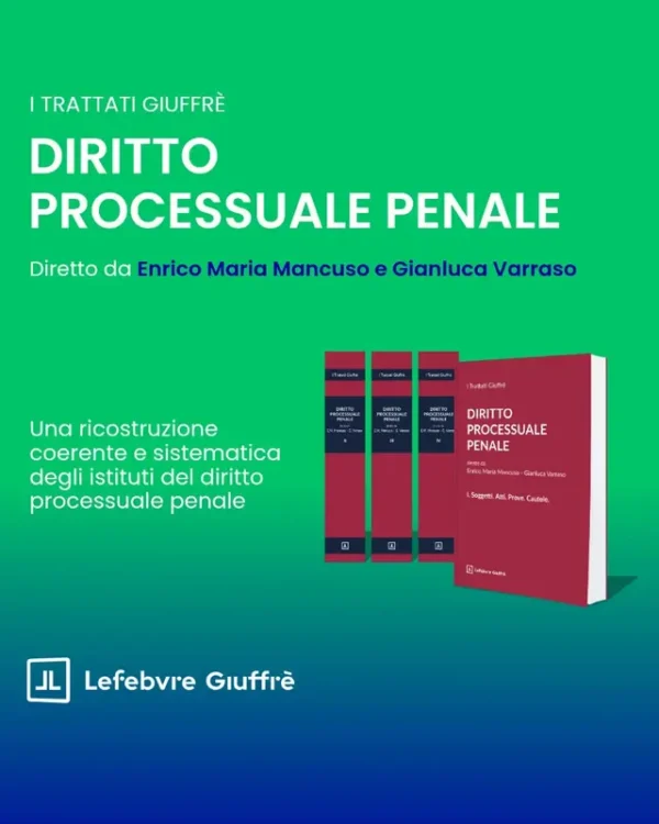 TRATTATO DI PROCEDURA PENALE  2026- 4 VOLUMI -OFFERTA VALIDA FINO AL 30/06/2026