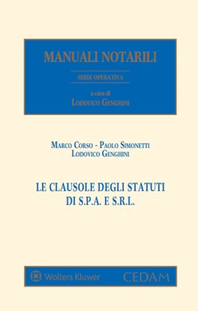 CLAUSOLE DEGLI STATUTIDI S.P.A e S.R.L.